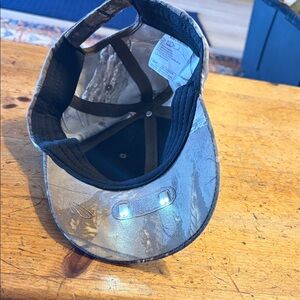 Real tree Baseball Cap with lighted brim.